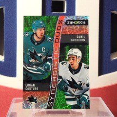 Logan Couture / Danil Guschin rc 2022-23 - Synergistic Duos /399 Synergy Upper Deck